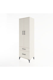 Hyperion Dolap 2 Raflı 2 Çekmeceli Tek Askılı 60x44x195 - S59M013V1B