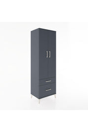 Hyperion Dolap 2 Raflı 2 Çekmeceli Tek Askılı 60x44x195 - S59M013V5B