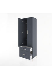 Hyperion Dolap 2 Raflı 2 Çekmeceli Tek Askılı 60x44x195 - S59M013V5B