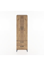 Hyperion Dolap 2 Raflı 2 Çekmeceli Tek Askılı 60x44x195 - S59M013V9B