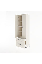 Hyperion Dolap 4 Raflı 2 Çekmeceli 2 Kapaklı 60x44x195 - S59M014V1B