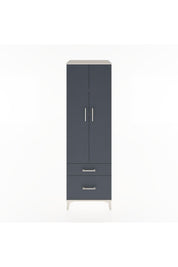 Hyperion Dolap 4 Raflı 2 Çekmeceli 2 Kapaklı 60x44x195 - S59M014V2B