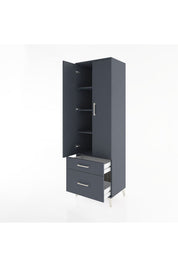 Hyperion Dolap 4 Raflı 2 Çekmeceli 2 Kapaklı 60x44x195 - S59M014V5B