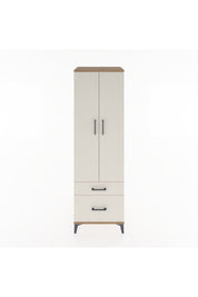 Hyperion Dolap 4 Raflı 2 Çekmeceli 2 Kapaklı 60x44x195 - S59M014V7B
