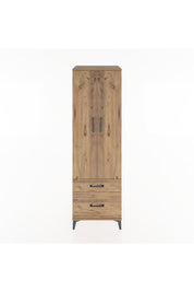 Hyperion Dolap 4 Raflı 2 Çekmeceli 2 Kapaklı 60x44x195 - S59M014V9B