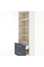 Hyperion Dolap 4 Raflı 2 Çekmeceli 60x44x195 - S59M015V2B