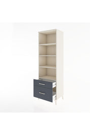 Hyperion Dolap 4 Raflı 2 Çekmeceli 60x44x195 - S59M015V2B