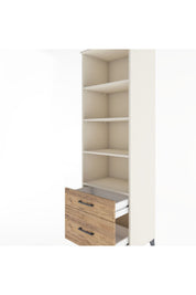 Hyperion Dolap 4 Raflı 2 Çekmeceli 60x44x195 - S59M015V3B