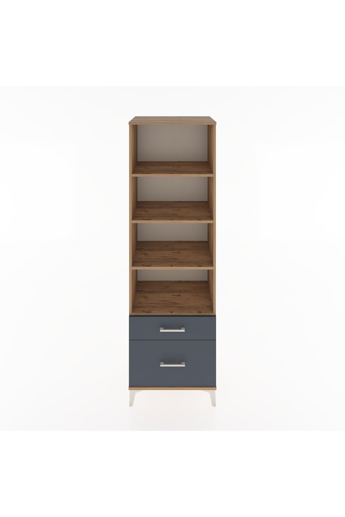 Hyperion Dolap 4 Raflı 2 Çekmeceli 60x44x195 - S59M015V8B