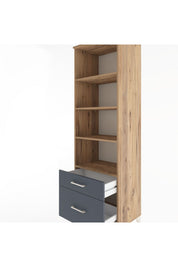 Hyperion Dolap 4 Raflı 2 Çekmeceli 60x44x195 - S59M015V8B