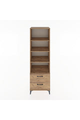 Hyperion Dolap 4 Raflı 2 Çekmeceli 60x44x195