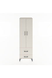 Hyperion Dolap 2 Raflı 2 Çekmeceli Tek Askılı 60x44x195 - S59M016V1B