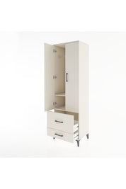 Hyperion Dolap 2 Raflı 2 Çekmeceli Tek Askılı 60x44x195 - S59M016V1B