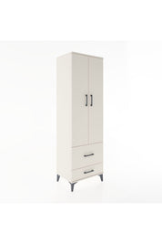 Hyperion Dolap 4 Raflı 2 Çekmeceli 2 Kapaklı 60x44x195 - S59M017V1B