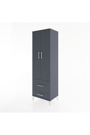Hyperion Dolap 4 Raflı 2 Çekmeceli 2 Kapaklı 60x44x195 - S59M017V5B