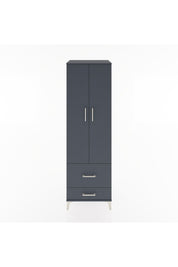 Hyperion Dolap 4 Raflı 2 Çekmeceli 2 Kapaklı 60x44x195 - S59M017V5B