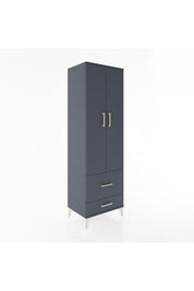 Hyperion Dolap 4 Raflı 2 Çekmeceli 2 Kapaklı 60x44x195 - S59M017V5B