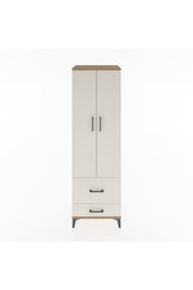 Hyperion Dolap 4 Raflı 2 Çekmeceli 2 Kapaklı 60x44x195 - S59M017V7B