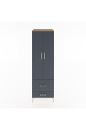Hyperion Dolap 4 Raflı 2 Çekmeceli 2 Kapaklı 60x44x195 - S59M017V8B