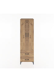 Hyperion Dolap 4 Raflı 2 Çekmeceli 2 Kapaklı 60x44x195 - S59M017V9B