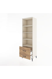 Hyperion Dolap 4 Raflı 2 Çekmeceli 60x44x195 - S59M018V3B