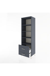 Hyperion Dolap 4 Raflı 2 Çekmeceli 60x44x195 - S59M018V5B