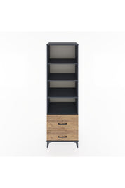 Hyperion Dolap 4 Raflı 2 Çekmeceli 60x44x195 - S59M018V6B