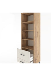 Hyperion Dolap 4 Raflı 2 Çekmeceli 60x44x195 - S59M018V7B