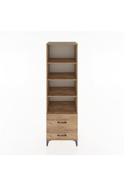 Hyperion Dolap 4 Raflı 2 Çekmeceli 60x44x195 - S59M018V9B