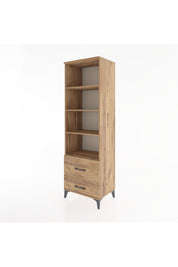 Hyperion Dolap 4 Raflı 2 Çekmeceli 60x44x195 - S59M018V9B