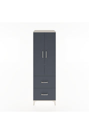 Hyperion Dolap 2 Raflı 2 Çekmeceli Tek Askılı 60x44x195 - S59M019V2B