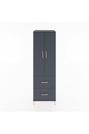 Hyperion Dolap 2 Raflı 2 Çekmeceli Tek Askılı 60x44x195 - S59M019V5B