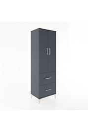 Hyperion Dolap 2 Raflı 2 Çekmeceli Tek Askılı 60x44x195 - S59M019V5B