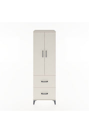 Hyperion Dolap 4 Raflı 2 Çekmeceli 2 Kapaklı 60x44x195 - S59M020V1B