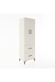 Hyperion Dolap 4 Raflı 2 Çekmeceli 2 Kapaklı 60x44x195 - S59M020V1B