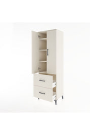 Hyperion Dolap 4 Raflı 2 Çekmeceli 2 Kapaklı 60x44x195 - S59M020V1B