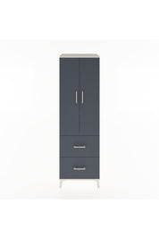 Hyperion Dolap 4 Raflı 2 Çekmeceli 2 Kapaklı 60x44x195 - S59M020V2B