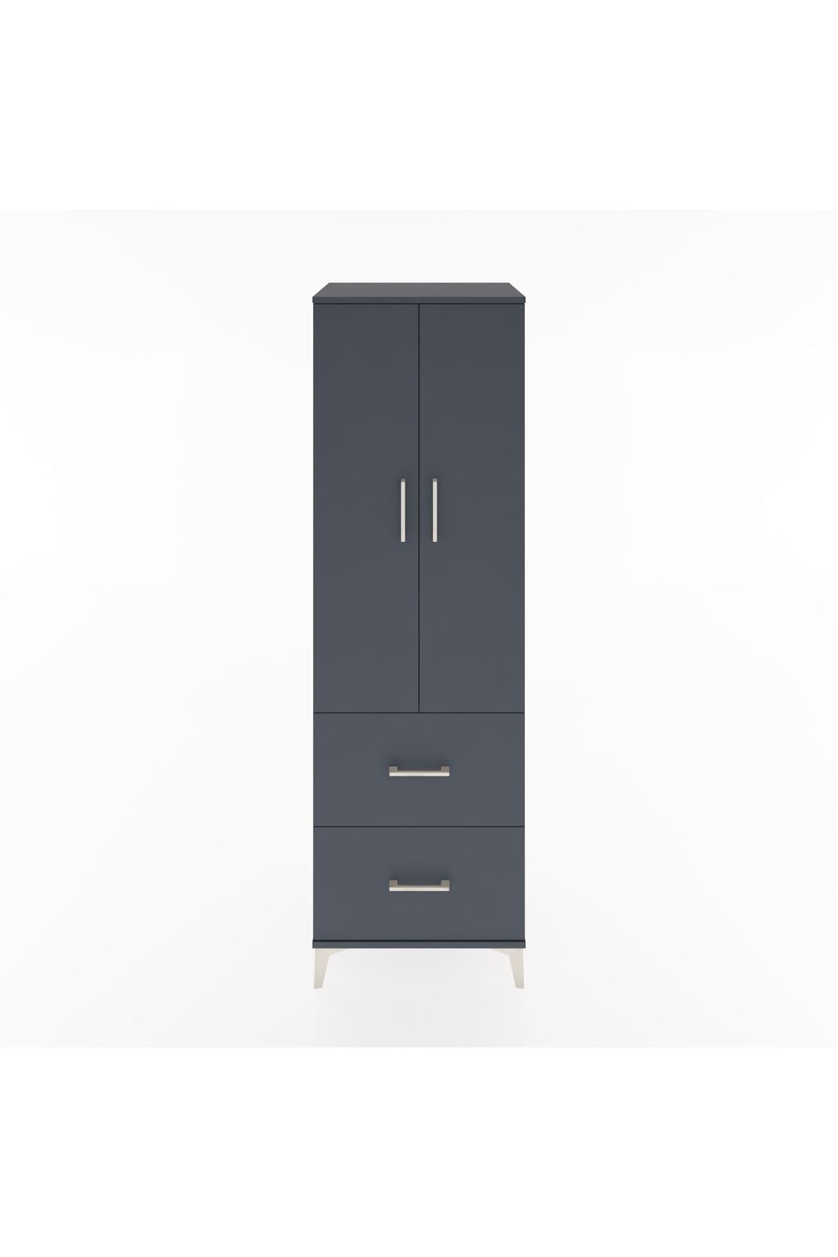 Hyperion Dolap 4 Raflı 2 Çekmeceli 2 Kapaklı 60x44x195 - S59M020V5B