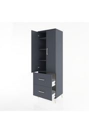 Hyperion Dolap 4 Raflı 2 Çekmeceli 2 Kapaklı 60x44x195 - S59M020V5B