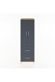 Hyperion Dolap 4 Raflı 2 Çekmeceli 2 Kapaklı 60x44x195 - S59M020V8B