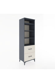 Hyperion Dolap 4 Raflı 2 Çekmeceli 60x44x195 - S59M021V4B