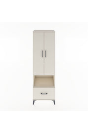 Hyperion Dolap 3 Raflı Tek Çekmeceli Tek Askılı 60x44x195 - S59M022V1B