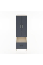 Hyperion Dolap 3 Raflı Tek Çekmeceli Tek Askılı 60x44x195 - S59M022V2B