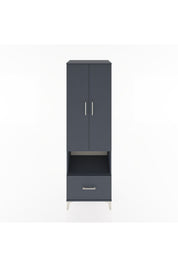 Hyperion Dolap 3 Raflı Tek Çekmeceli Tek Askılı 60x44x195 - S59M022V5B