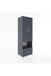 Hyperion Dolap 3 Raflı Tek Çekmeceli Tek Askılı 60x44x195 - S59M022V5B
