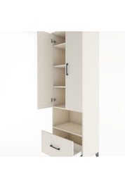 Hyperion Dolap 5 Raflı Tek Çekmeceli 2 Kapaklı 60x44x195 - S59M023V1B