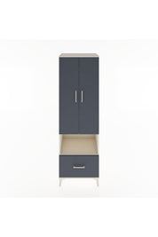 Hyperion Dolap 5 Raflı Tek Çekmeceli 2 Kapaklı 60x44x195 - S59M023V2B