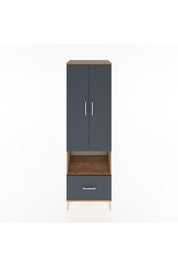 Hyperion Dolap 5 Raflı Tek Çekmeceli 2 Kapaklı 60x44x195 - S59M023V8B