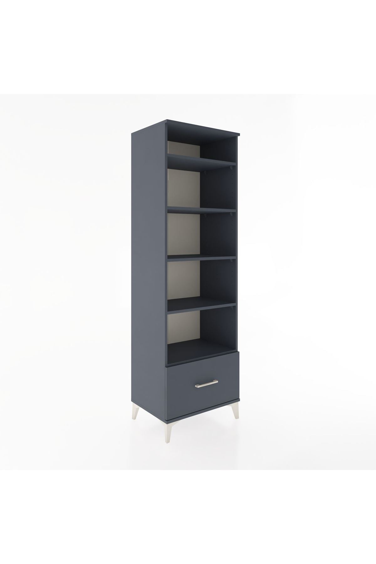 Hyperion Dolap 5 Raflı Tek Çekmeceli 60x44x195 - S59M024V5B