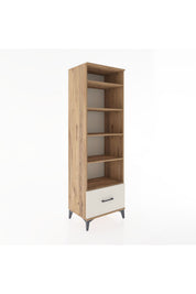 Hyperion Dolap 5 Raflı Tek Çekmeceli 60x44x195 - S59M024V7B